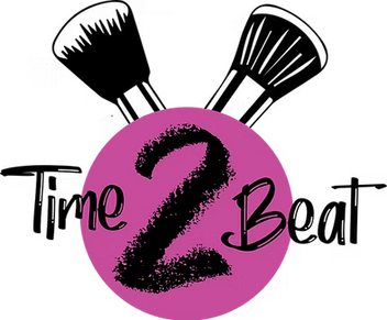 Logo for Time2Beat beauty and makeup