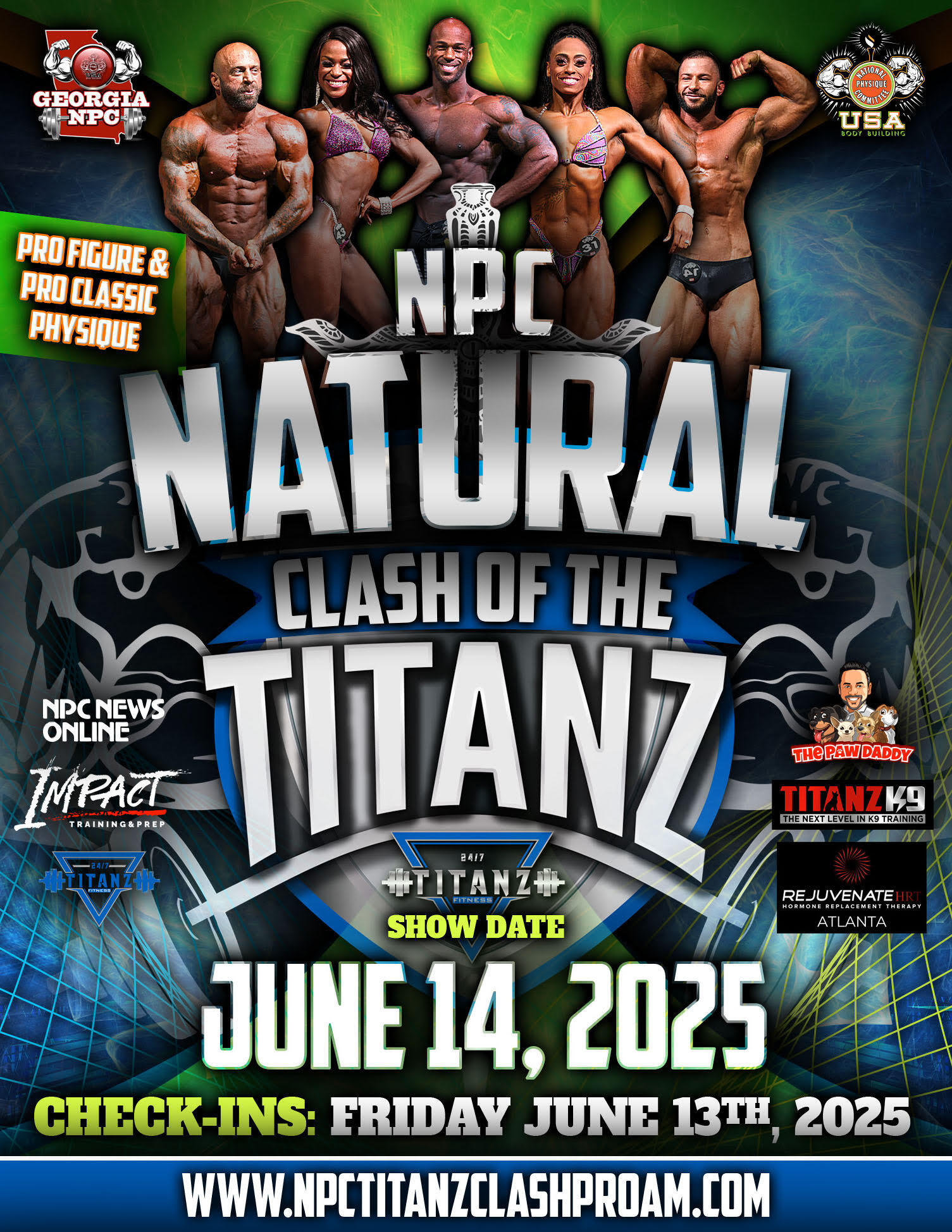 NPC Georgia State Bodybuilding Championship 2025